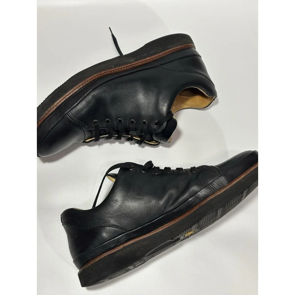 Samuel Hubbard Men's Sz11 DressFast Dress Sneaker Black Leather EU 44.5 Org $295